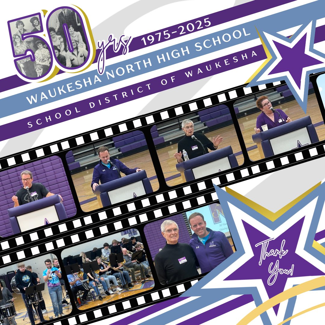 Saturday was superb! Thank you to all current students, graduates, and both retired and current staff for writing the history of NHS. Your contributions have shaped the Northstar community &amp; legacy, making celebrating 50 years easy &amp; fun! Shoutout to the planning 50th committee!