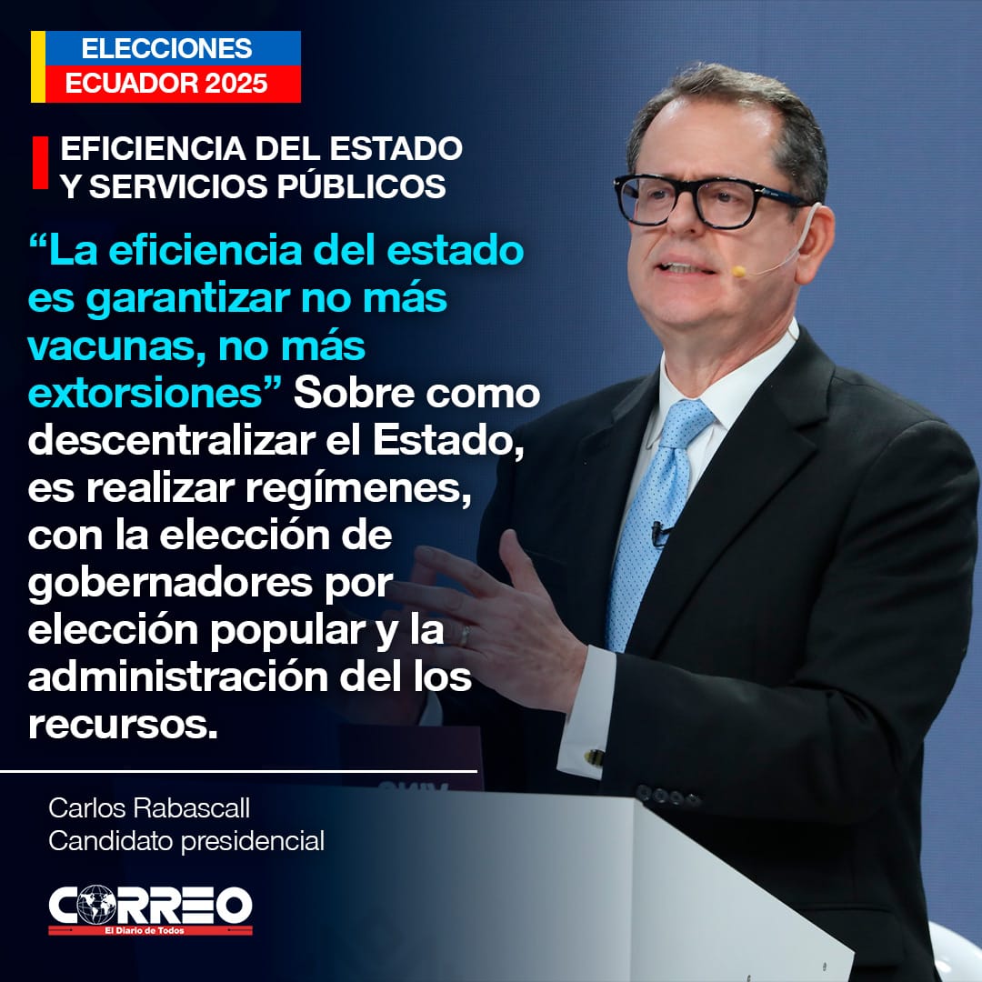El mejor candidato del segundo panel, nada de ataques, propuestas concretas y reales. Un candidato preparado.
#CarlosRabascall #Debatepresidencialec