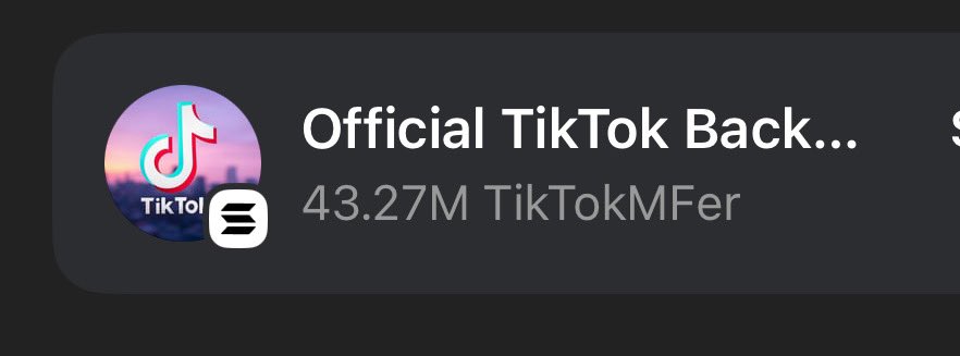KingMidasCrypto's tweet photo. Was airdropped Official TikTok’s back MFers. Drop your Sol address so I can share. Ghed4Uy8Tn1Cm5ipPLD2YdSYaBvDcJfeqVqcNruupump https://t.co/pw7IAKvKvY