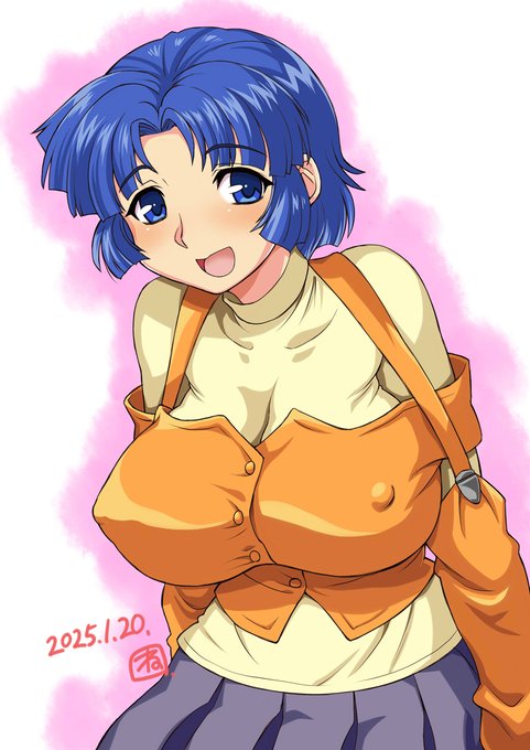 クスハちゃんさんなんとなく描いてみたー
なかなかアニメ塗りいい感じに出来ない…
パイオツは思ってたよりあんまり揺れなかった_(:3_  _)_ 