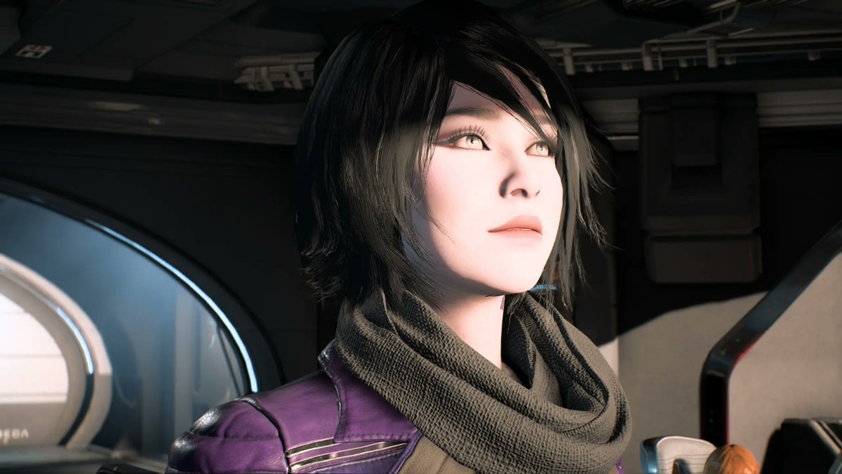 SigynX1's tweet image. I just started playing #MassEffectAndromeda again and ran across one of my previous characters from 2018 that I posted on Nexus Mods (left). Current character on the right.