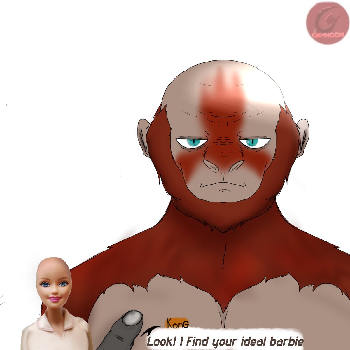 Oxymoon229333's tweet photo. Art from my instragram ✨

¡DO NOT STEAL OR TRACE!

#kong #Monsterverse #ScarKing #Barbie #meme https://t.co/xIslY4Zd27