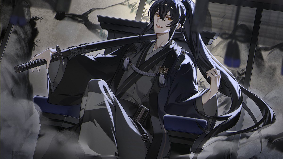hasahasaking's tweet photo. うどんとヤスオを愛す讃岐の侍VTuberです。 
毎日配信＆動画投稿中！

⚔ FAタグ➡ #ソリアゲ絵巻 
⚔ 配信タグ➡ #ハサキ録 
🍃YouTube➡https://t.co/EHHe90y5qB 
🍃 Twitch➡ https://t.co/nbQL9lhMFy https://t.co/vVVwL3RP7P