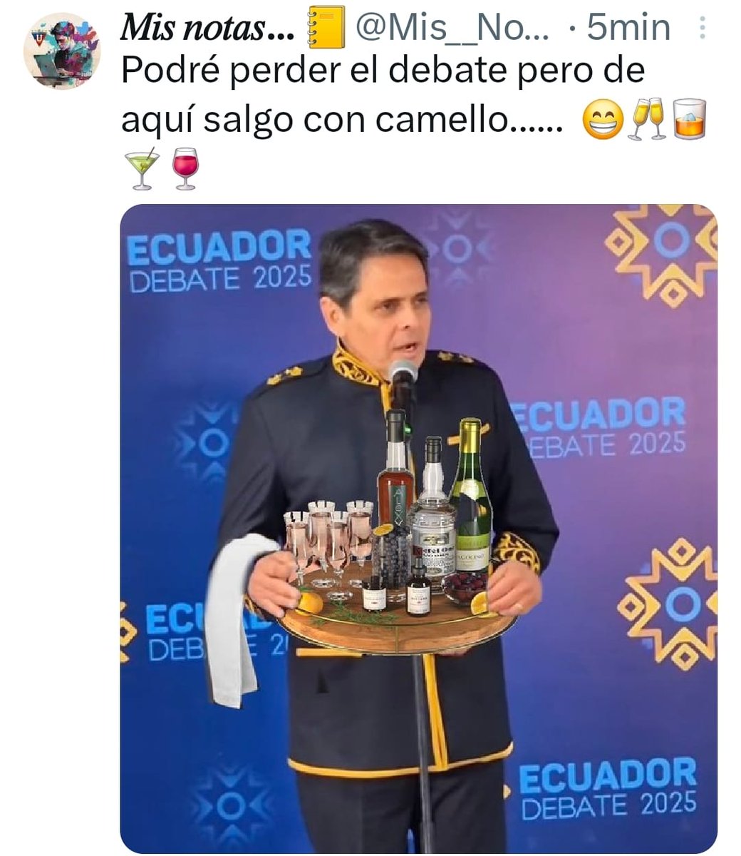 Este debate es una caricatura no contestan las preguntas se van solo de achaques y no hacen propuestas concretas y reales