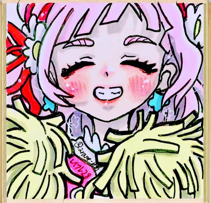 過去絵。祝福。#キュアエール生誕祭 #キュアエール誕生祭 