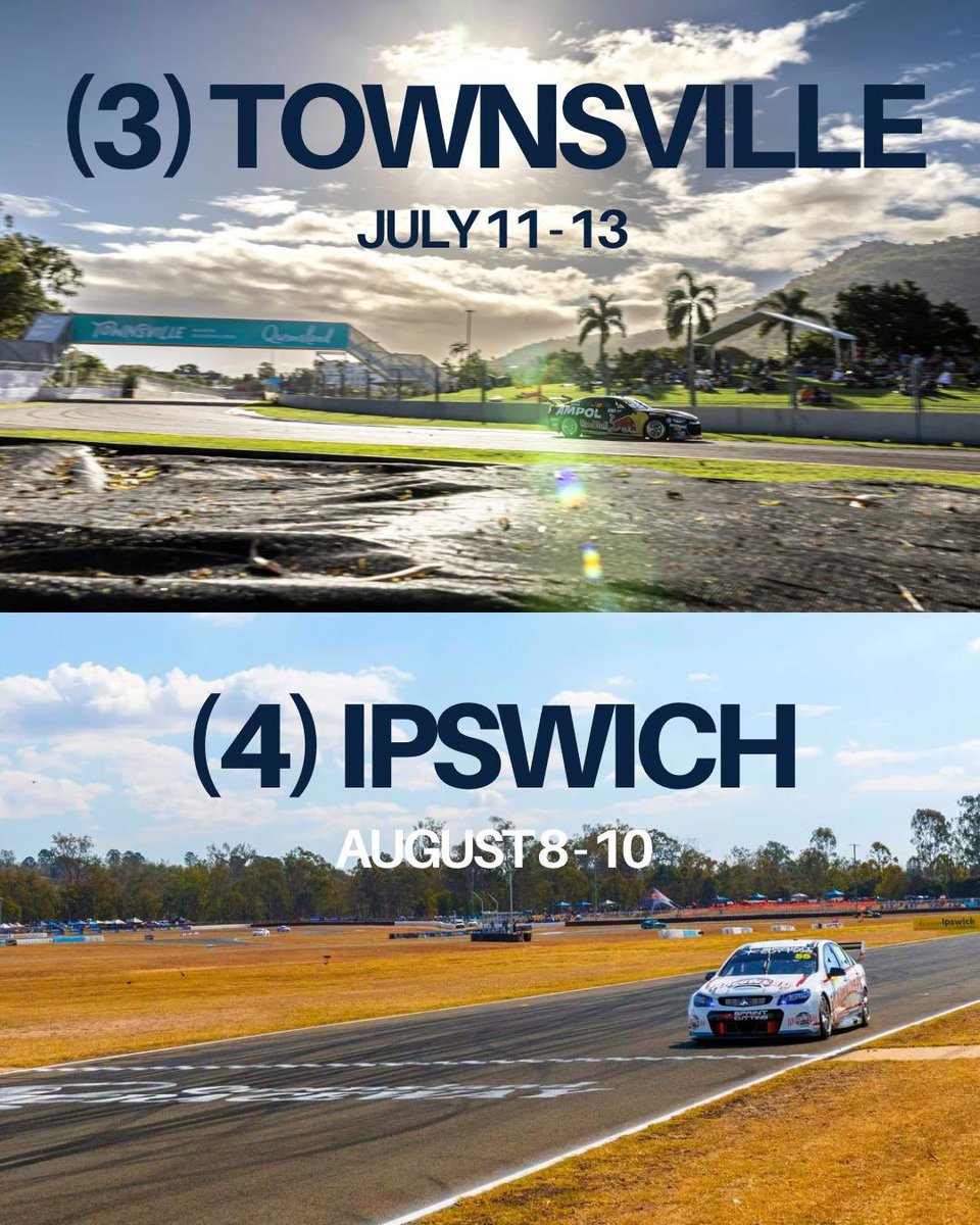 tripleeightaus's tweet photo. Racing at the racetrack๐บ
Hereโs where you can catch our new-look @Dunlop_Series attack this year!
With what is set to be a big field, on track action is going to be hard to miss. Where are we going to be seeing you this year? ๐ซก
#tripleeightraceengineering https://t.co/WJvJ02GQMP