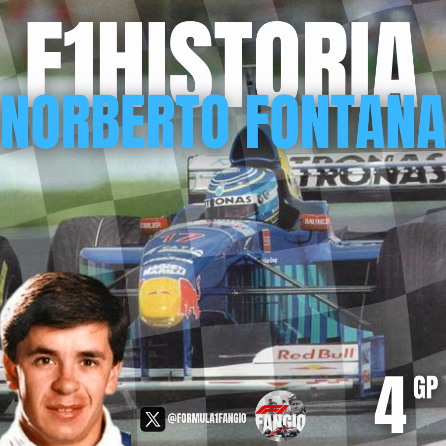 Formula1Fangio's tweet photo. 🎉🏎️ ¡Feliz cumpleaños, @nfontana1! 🏎️🎉

El piloto argentino dejó su huella en la #F1 con #Sauber en 1997 y brilló en categorías como la #F3 Alemana, la #F3000, #CART y #FormulaNippon. Un referente del automovilismo nacional e internacional🎂🏁🇦🇷

#F1 #NorbertoFontana #Fontana https://t.co/aaYN6i8tUa