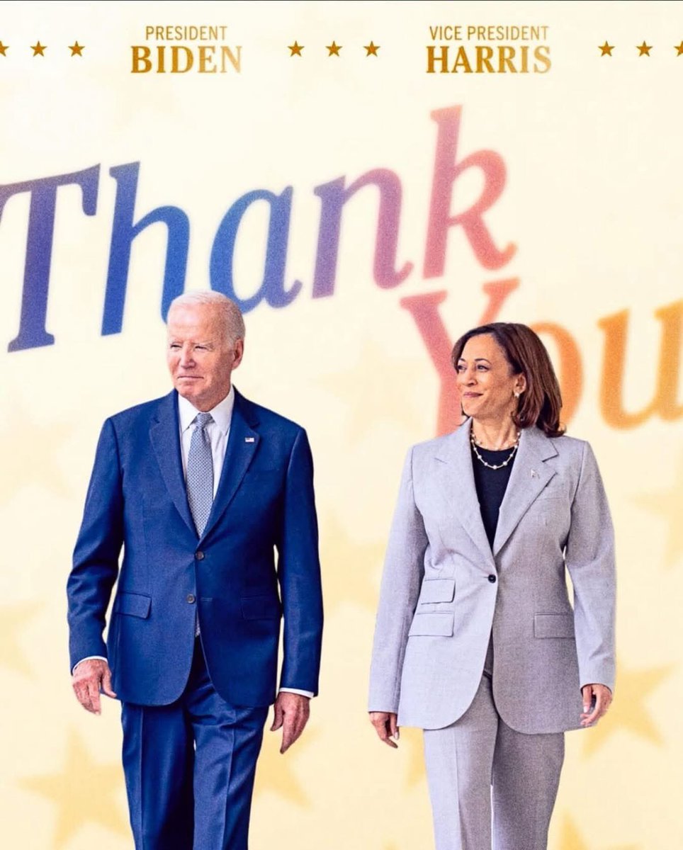 DemsAbroad's tweet image. Thank you President Biden and Vice President Harris for your service to our country 💙

#ThankYouJoe #BidenHarris #WeCouldHaveHadItAll