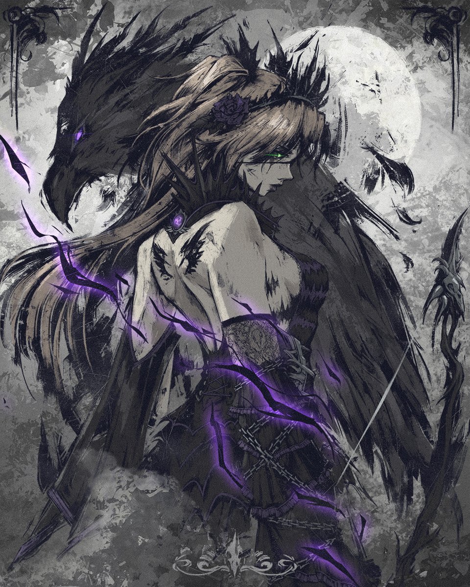 Black Crown Fischl 
#GenshinImpact #Fischl