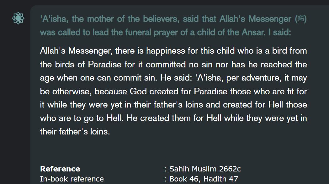 aderatron's tweet image. Devil is a liar. #Islam actually teaches little children can go to hell as destined for them by Allah. Islam is a tragedy against humanity. #RejectIslam