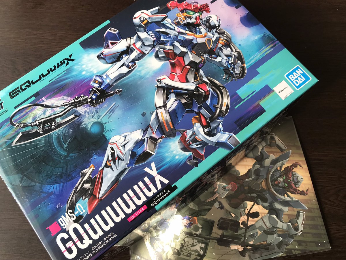 malspumila's tweet photo. GQuuuuuuX Beginningもっいかい観たい&amp;続き観たいっ☺️
発売初日にゲット出来たガンプラ、聞いた話だと中にネタバレ情報があるとかで映画観終わるまで封印してたけどこれで開封出来る♪
#GQuuuuuuX https://t.co/5VXfUCMOhU