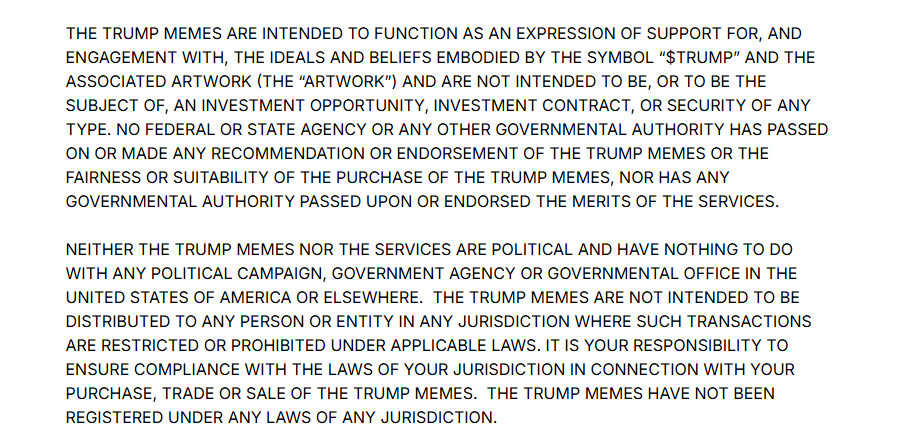 tradingtoad's tweet photo. $TRUMP a Pump and Dump? https://t.co/GznKuHHxJn
