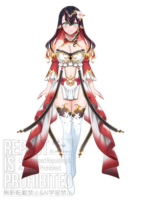 【お仕事宣伝】
隣野メルティナ(@ melty_tnrn)さんの新衣装お仕立ていたしました!
素敵な素敵な彼女に似合うよう大切に制作しました! 