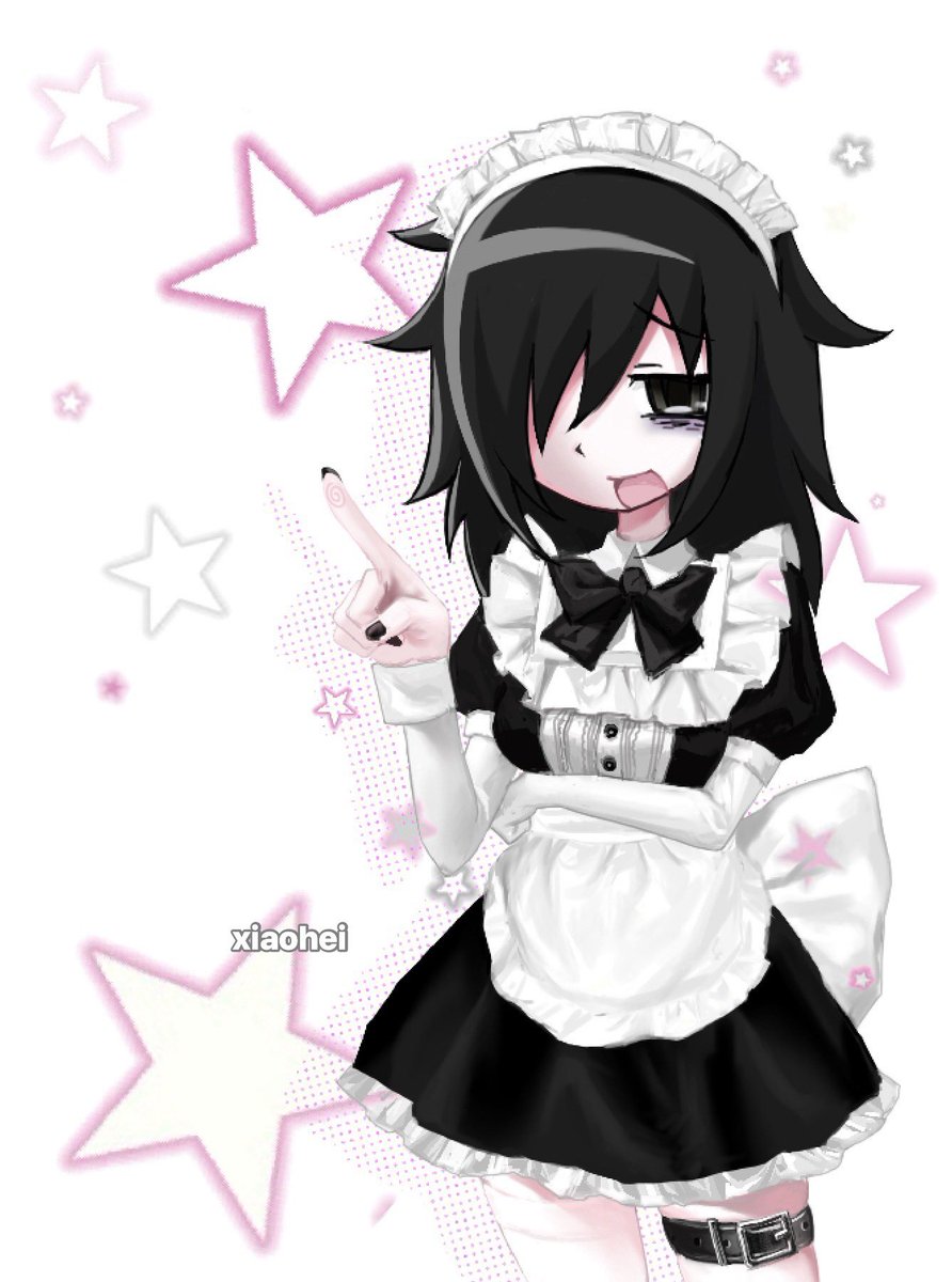XIAOHEI_W30's tweet photo. housemaid #TomokoKuroki #tomoko #Watamote #ワタモテ https://t.co/ZUIck7cgXl