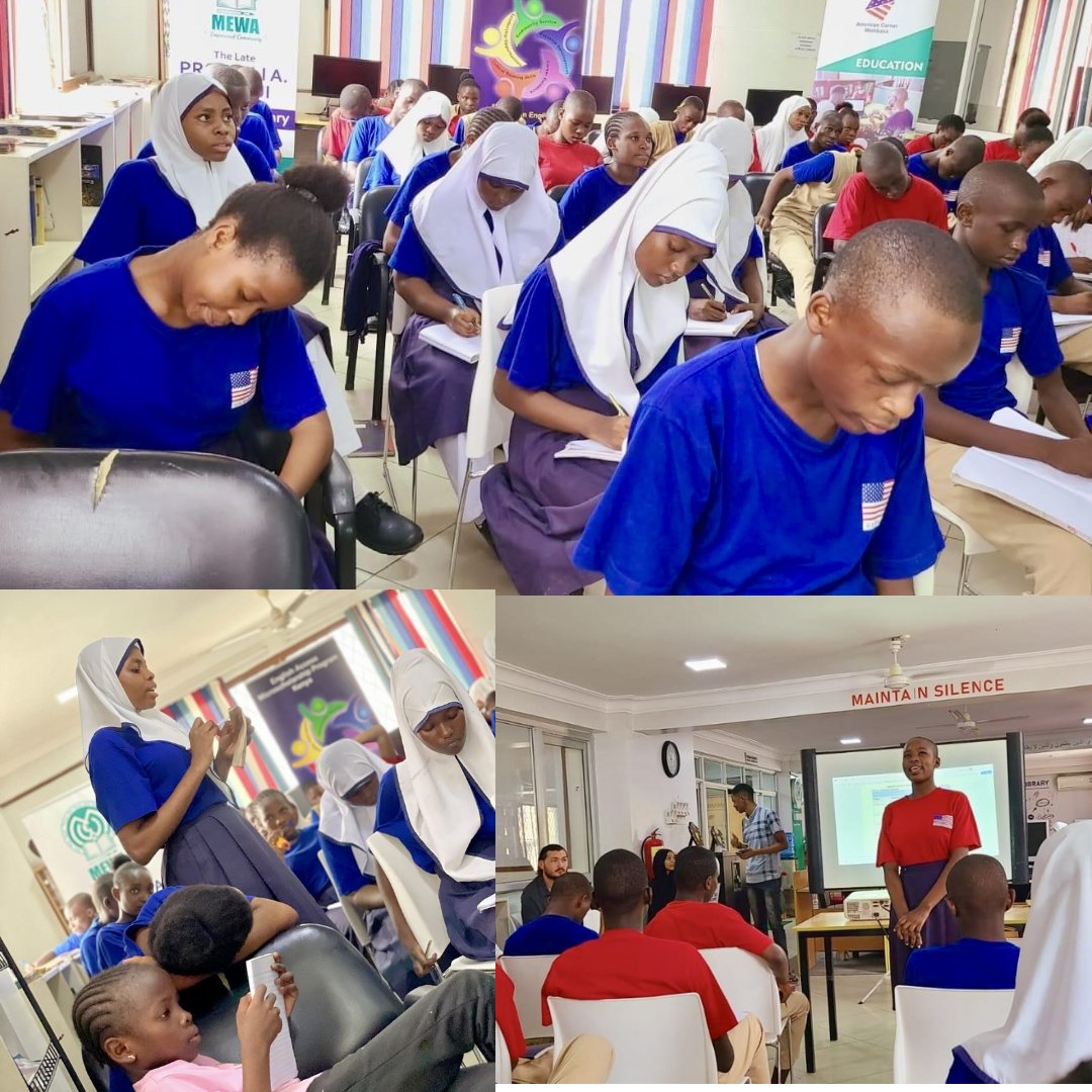 Last year, #ELFellow Christine Hess recognized #MLKJrDay with Fulbright English Teaching Assistants, #Access students, and Access teachers at the American Corner in Mombasa, #Kenya. Students celebrated Dr. King’s legacy with dancing and meaningful moments.
#ExchangeOurWorld