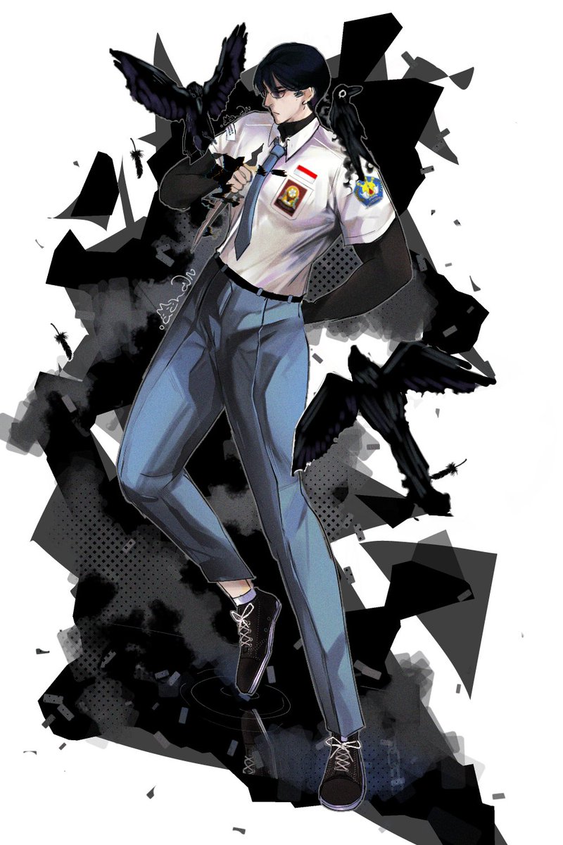Machanchuu's tweet photo. It's been a while I haven't uploaded anything here. Anyway here's my oc
. 
#ocart https://t.co/nbGY59i97q
