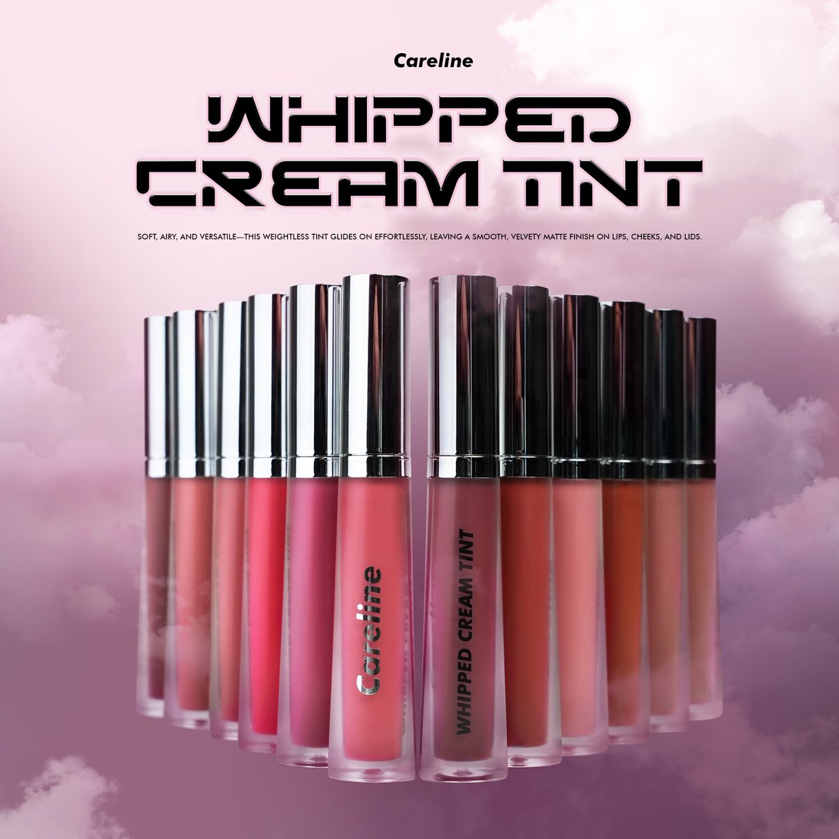 For a lightweight, velvety matte finish that delivers—high pigment, breathability, and versatile use.

📷 Pigmented, Non-drying, and Lightweight
📷Leading beauty stores nationwide.

#CarelinePH #WhippedCreamTint #BetterThanBasic
