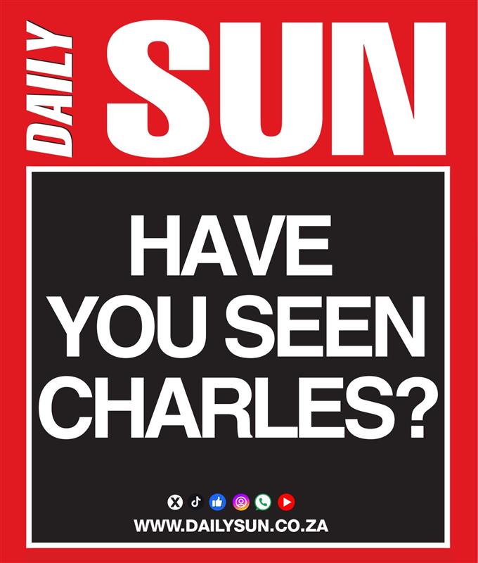 dailysunsa's tweet image. Have you seen Charles? ☹️
#MissingPerson #MissingPersonAlert 
snl24.com/dailysun/news/…