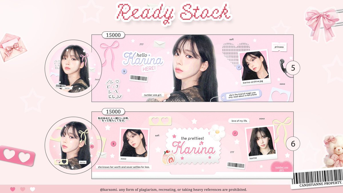 karxomi's tweet photo. help repost 💓

hlooo ada layout ready stock gg yg bisa kamu jemput ☘️ .. pricinya di pict yaaa free retext 🌷 ayo jajank xixixi makasihhh 🌱🍃

#zonaba #zonauang https://t.co/smioj8eiXh