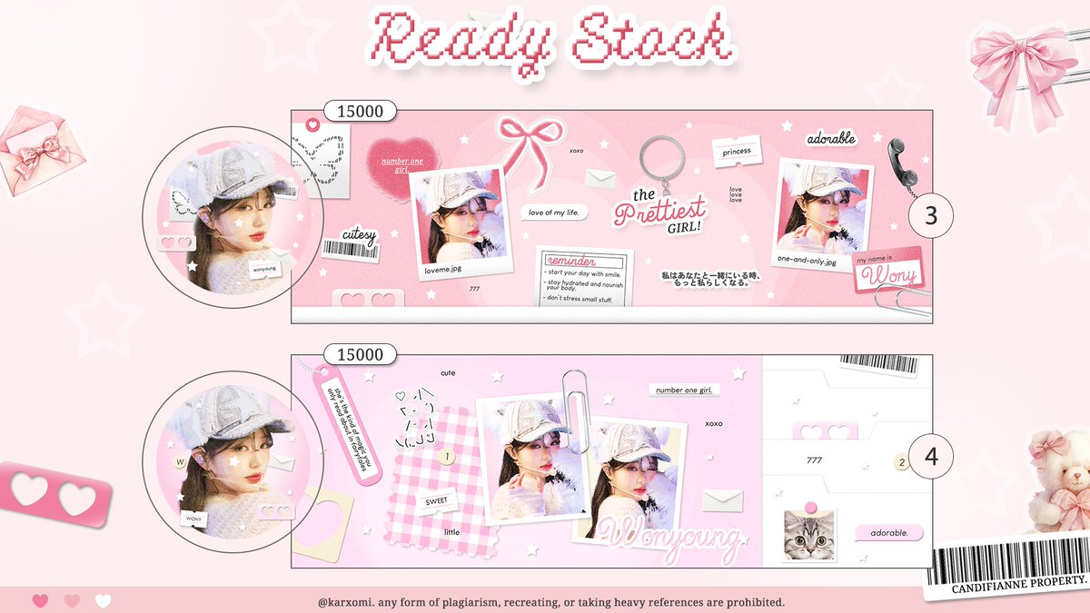 karxomi's tweet photo. help repost 💓

hlooo ada layout ready stock gg yg bisa kamu jemput ☘️ .. pricinya di pict yaaa free retext 🌷 ayo jajank xixixi makasihhh 🌱🍃

#zonaba #zonauang https://t.co/smioj8eiXh