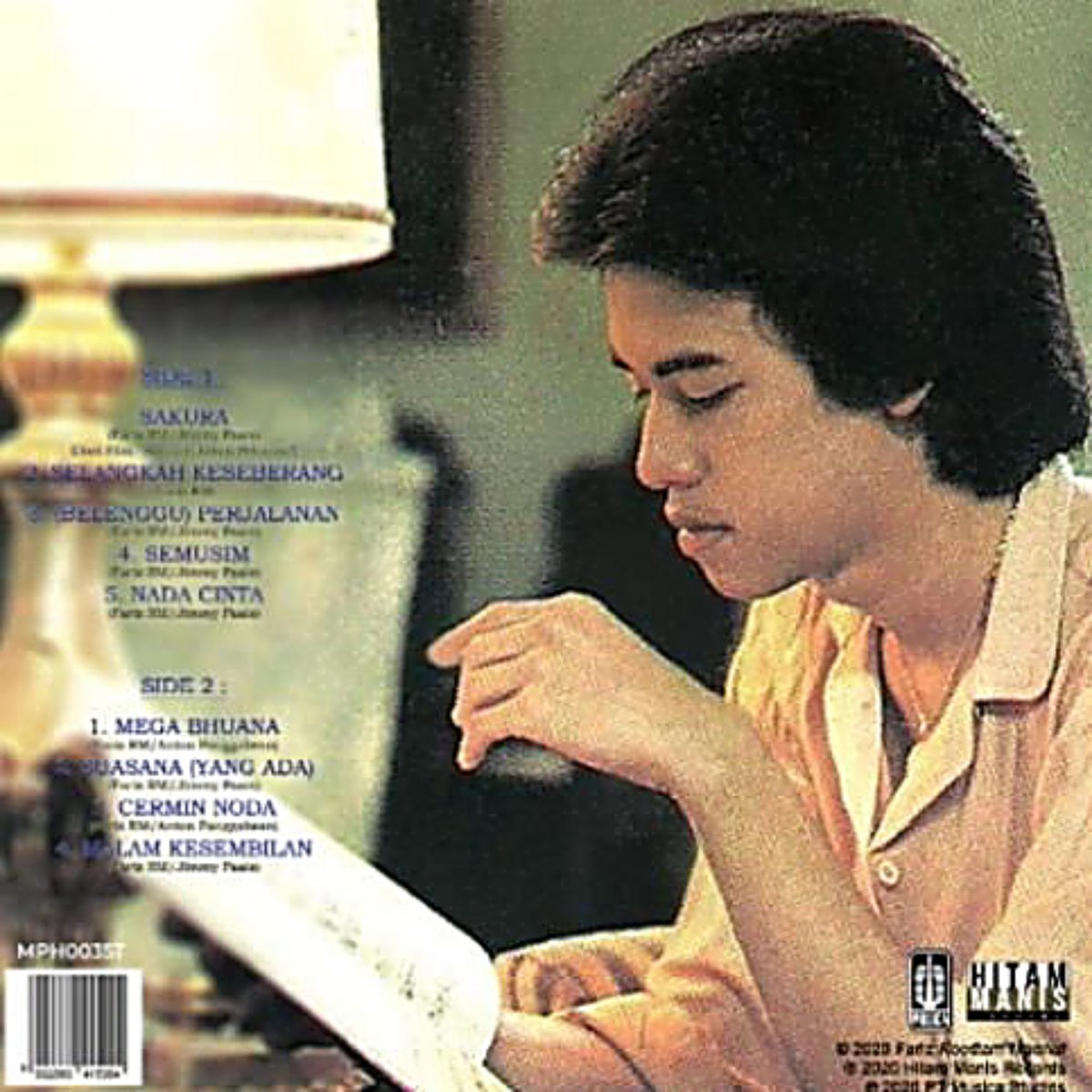 IndoPopBase's tweet image. 45 years ago today, Fariz RM released ‘Sakura.’

Rolling Stone Indonesia has named it one of the greatest Indonesian albums of all time.