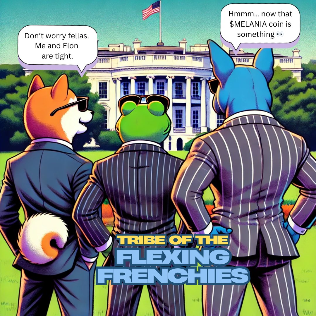 FrenchiesFlexin's tweet photo. #Inauguration2025 #crypto #memecoin #solana #FLEXTribe #TribeoftheFlexingFrenchies #FlexingFrenchies | Join the Tribe! https://t.co/Pj1Yz5pwFU https://t.co/xdZeYgle7r
