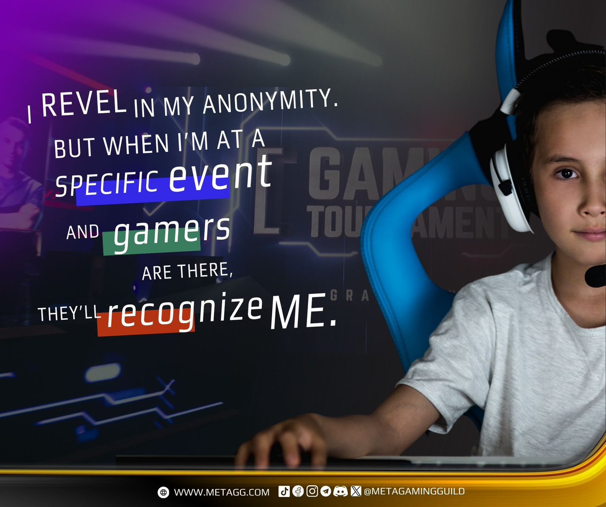 MetaGamingGuild's tweet photo. "I revel in my anonymity. But when I’m at a specific event and gamers are there, they’ll recognize me." – Nolan North
Follow for more GameFi quotes: https://t.co/D3HpDL0qbA
#gamer #gamingquote #GameFi #MGG #MetaGamingGuild https://t.co/SUk3WDkSYk