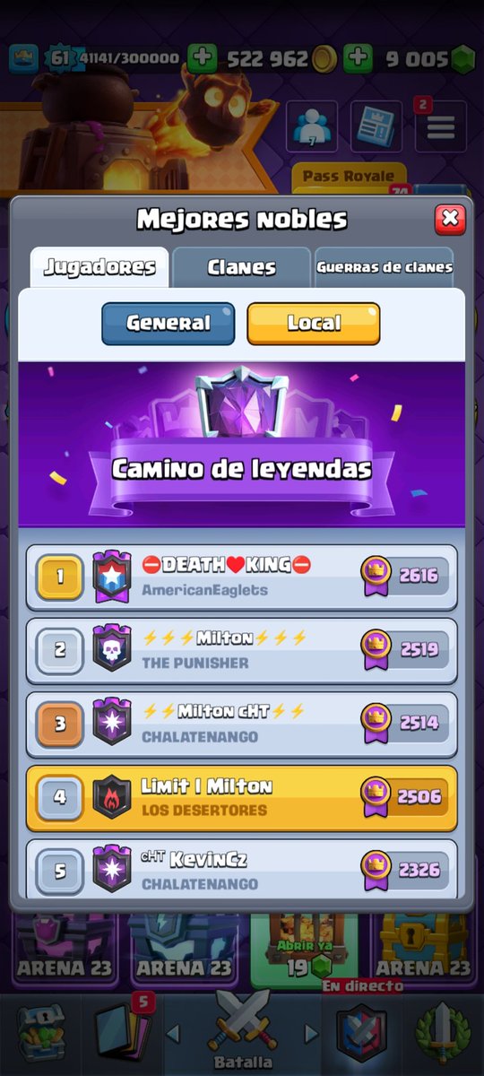 Mucho CR por ahora :)