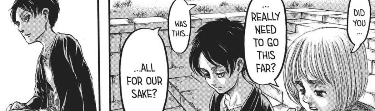 avaoest's tweet photo. @emperor_youtube so you don’t find anything in those first two pages goofy, corny, an odd choice and out of place? especially when it’s followed up with such a serious issue. Not to mention the whole chapter sprinkled with odd tone deaf choices. Well, we’re all free to like what we like ig https://t.co/tGUZ4r7yG1