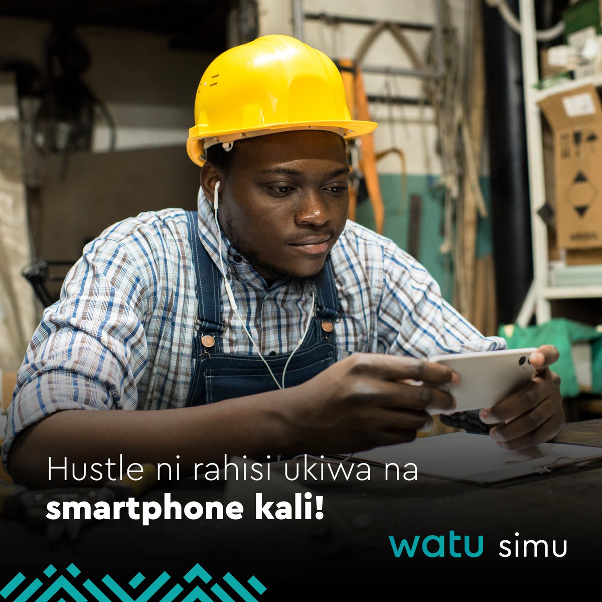 WatuSimu's tweet photo. Komesha excuses, anza mwaka na simu kutoka Watu Simu. Lipa kidogo kidogo! 📲 💯 ✅

Visit your nearest selected Watu Simu store and get started today!

#MondayMotivation #Smartphone #SmartphoneFinancing #WatuSimu #Kenya https://t.co/vL3xpG98cb