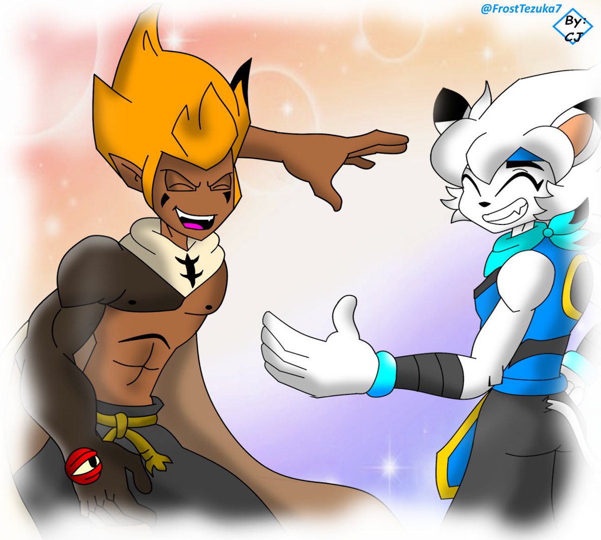 SunVixenHE's tweet photo. Frost in the Wakfu Universe
Dally aka Sir Percedal and Frost the Hobidon would be Good Friends and be Fighting Buddies if they meet.
#FrostTheHobidon #Dally #SirPercedal #Wakfu #Dofus https://t.co/M84fBV6V8i