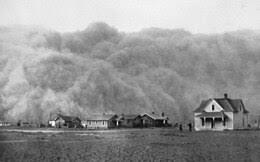 HistoryNomad24's tweet photo. Dust Bowl (1930s)-
Dust storms ravaged America’s prairies, teaching the importance of sustainable farming.
#DustBowl #SustainableFarming #USHistory https://t.co/FXfyuiWODC
