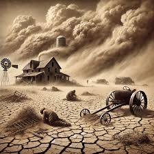 HistoryNomad24's tweet photo. Dust Bowl (1930s)-
Dust storms ravaged America’s prairies, teaching the importance of sustainable farming.
#DustBowl #SustainableFarming #USHistory https://t.co/FXfyuiWODC