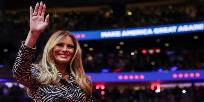 Sarah1Pulver's tweet photo. Who is Melania Trump? What to know about the president's wife and incoming first lady https://t.co/ybaLT70jD3