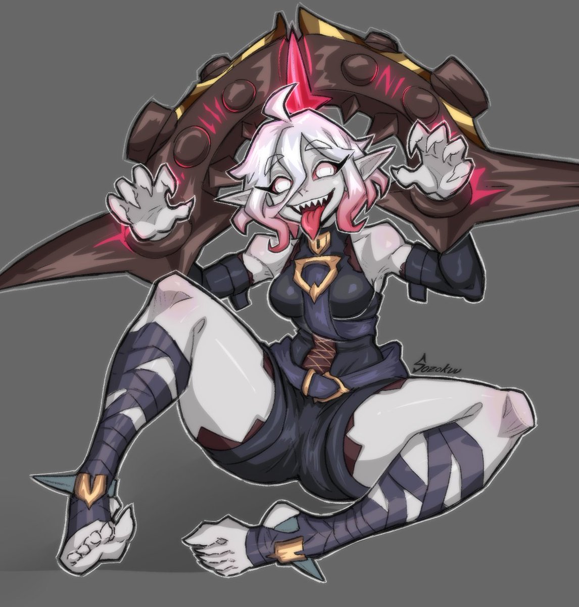sozokuu's tweet photo. I LOVE BRIAR 🩸🩸 https://t.co/joRpcj2bBg