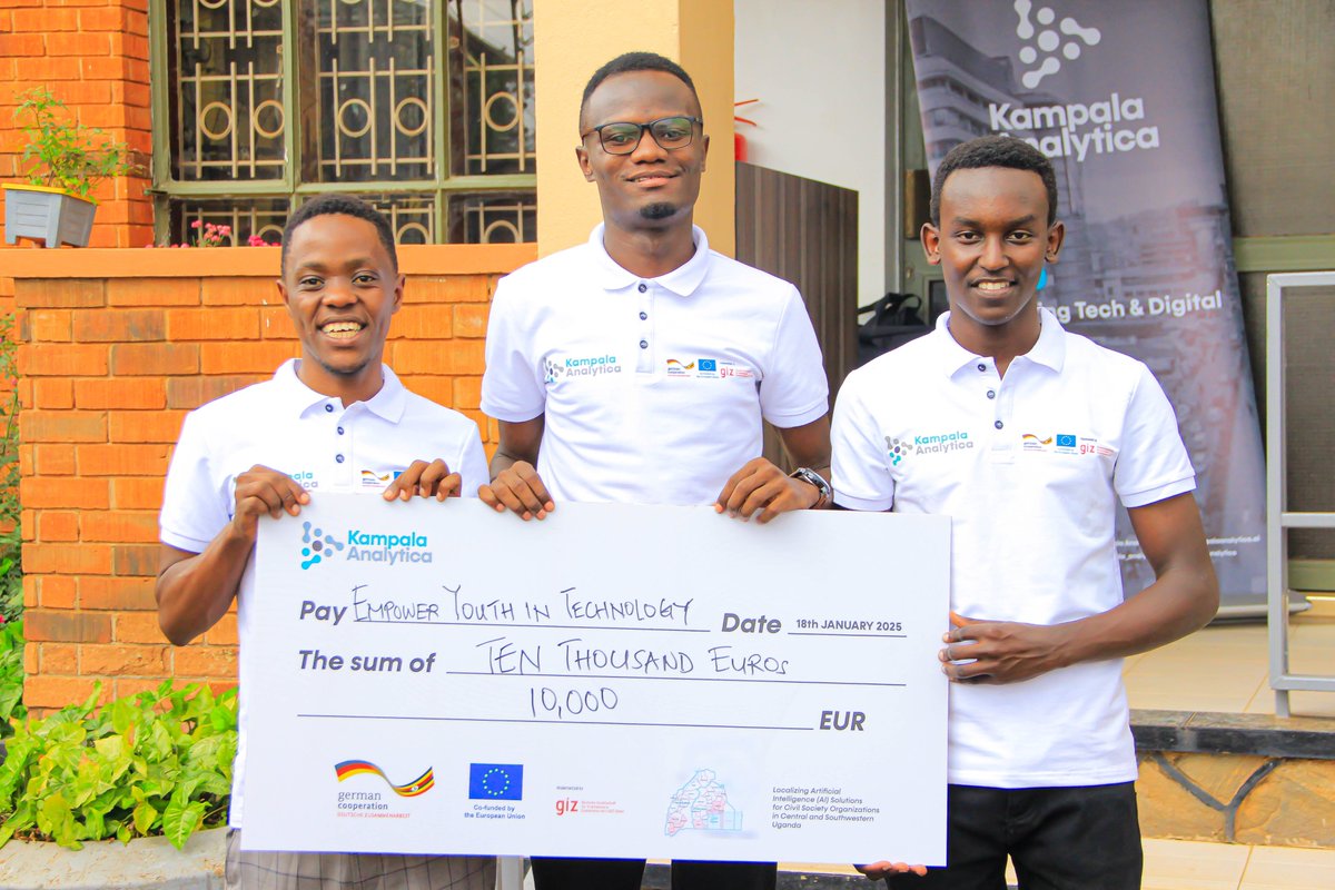 KLA_Analytica's tweet photo. 🏆 Our Top 3 Winners!

1️⃣ A media app to enhance communications for CSOs
2️⃣ An AI-powered SRHR platform
3️⃣ A donor-matching platform to connect CSOs with partners seamlessly

Congratulations to these brilliant teams for their groundbreaking ideas! 🎉

#AIforCSOs #CivicInnovation https://t.co/D3OYxBcZlZ