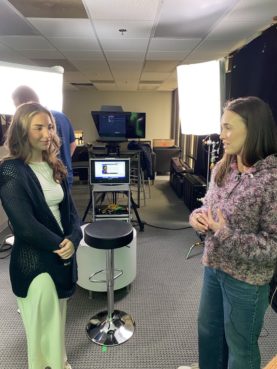 hillcarrow's tweet photo. Excited to have North Carolina’s own ⁦@AnnaWitte_⁩ as host for the ⁦⁦@espn⁩+ Torino 2025 Winter World University Games broadcast. She’s doing a great job. Be sure &amp; tune in each evening 8-11pm from now through Thursday, Jan. 23, 2025 on ESPN+. ⁦⁦@WUG2029⁩ https://t.co/aNLi6ujFBe