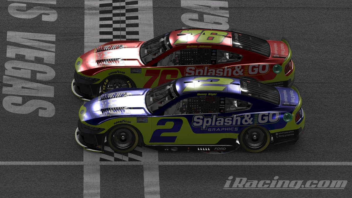 CGRacingTEAM's tweet photo. A very strong performance by everyone at ChainedGraboid Racing tonight, unfortunately netcode killed what would have been a deserving finish for Donny.

The @Cosmin_Ioanesiu @sng_graphics Mustang of Nathan Fryer gets P2, Donny Kight in a wreck off the final corner gets P11 https://t.co/QgdGso58bb