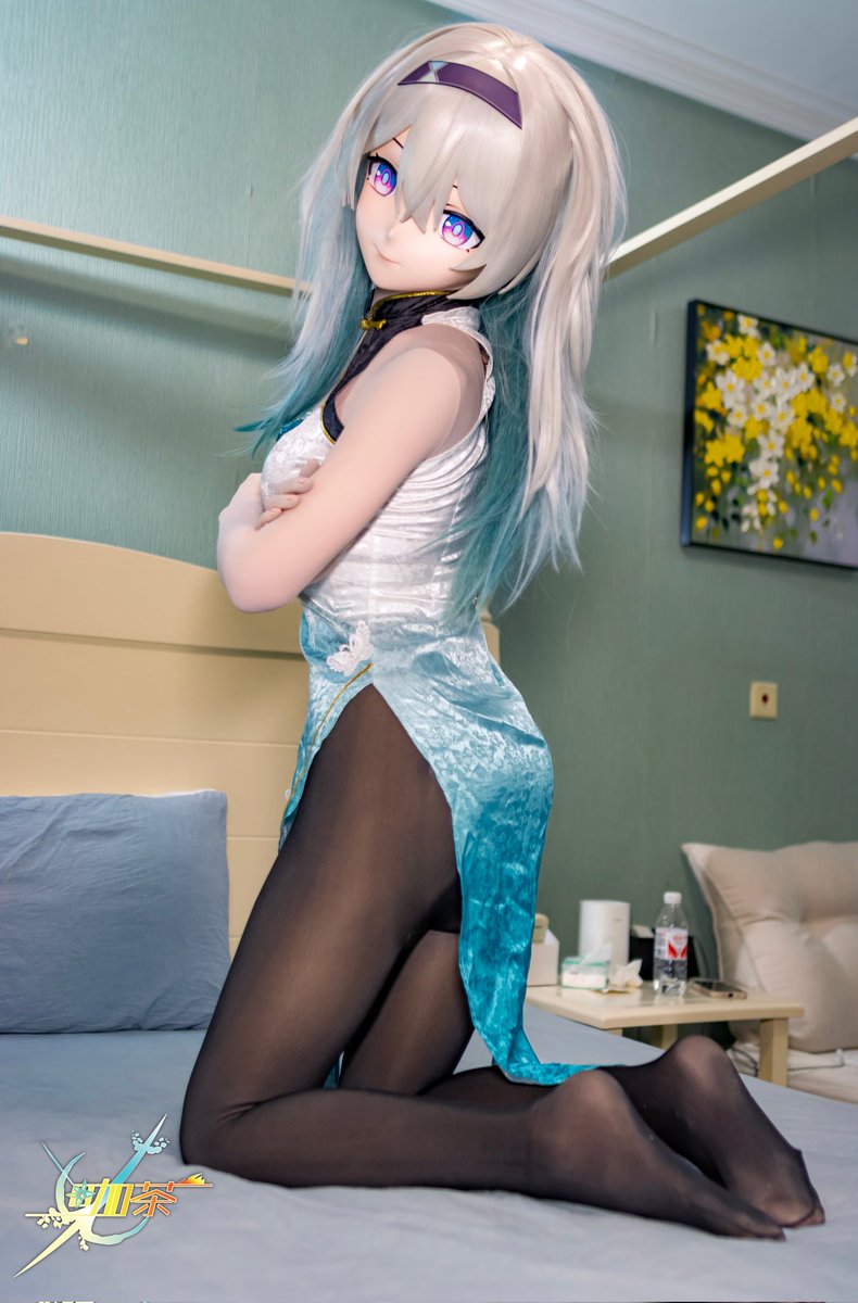这旗袍真的好高)
#kigurumi