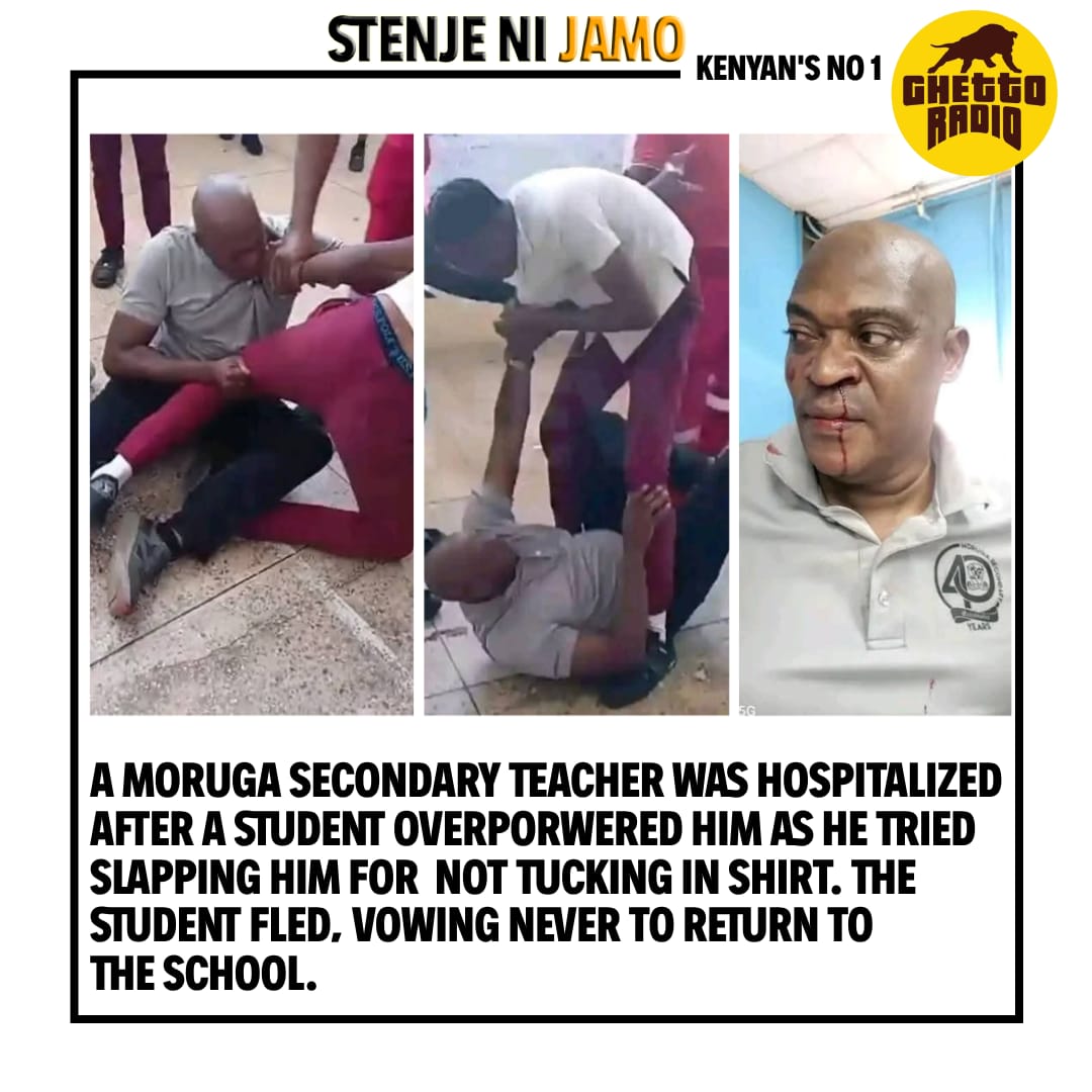 Student overpowered a teacher in a fight, after he slapped and told the student to tuck in his shirt! 
Who is wrong, and should caning as punishment be brought back in schools? #Brekko #GRLife