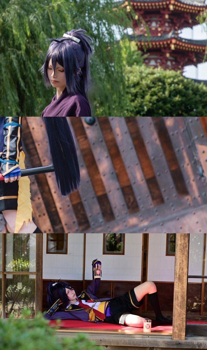ema_120_'s tweet photo. 【cosplay】

おめでとう🍶

 #1月20日は刀帳番号120番で不動行光の日 https://t.co/xB15274BZQ
