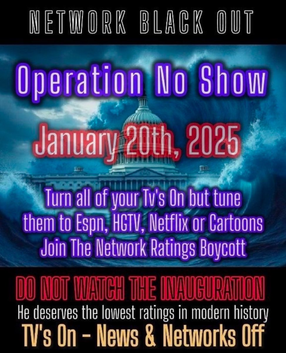 katdiva1's tweet photo. ๐ #boycottinauguration ๐บ๐ธ https://t.co/KAXTwsLDU1