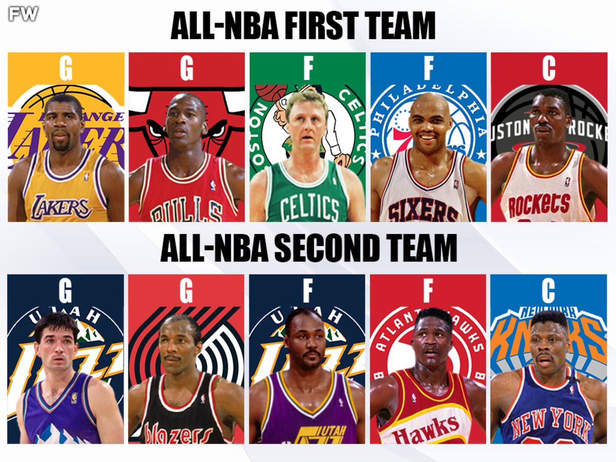 Name another All NBA 1st and 2nd team that could beat 1988