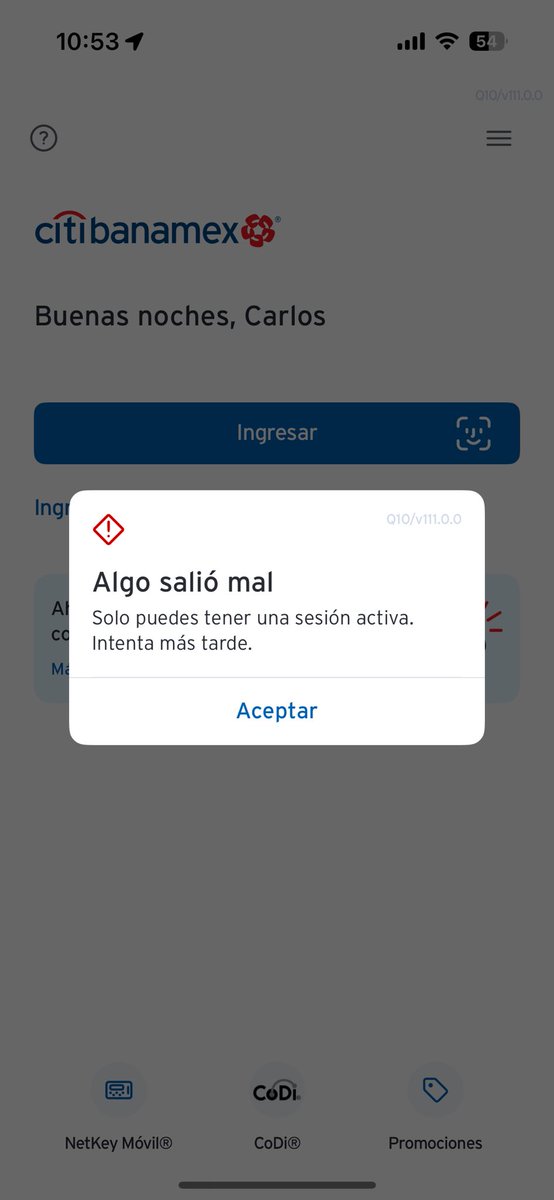 kriter7's tweet photo. Eres una basura, @Citibanamex 

No puede ser que siempre a cualquier hora falles y uno no pueda disponer de su propio dinero. 

¿Qué se hace aquí, @CondusefMX? https://t.co/WGZUY0kSfC