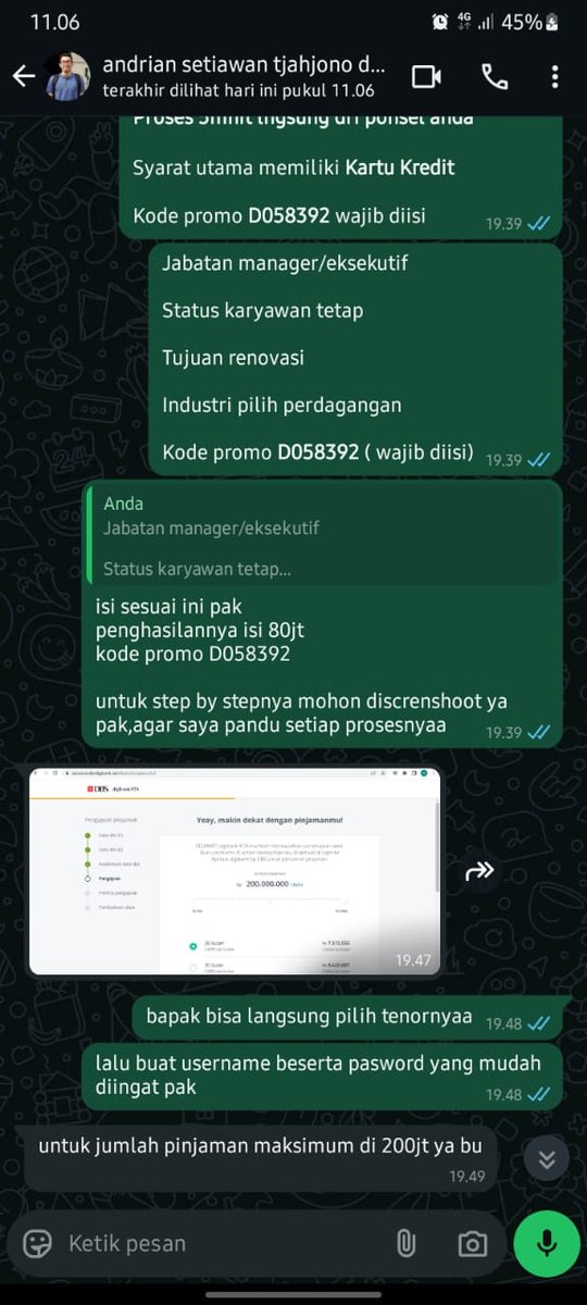 Yuk siapa yang mau dibantu pengajuan KTA dari bank DBS bisa dapet limit sampai 200juta tanpa jaminan?? #zonauangᅠ