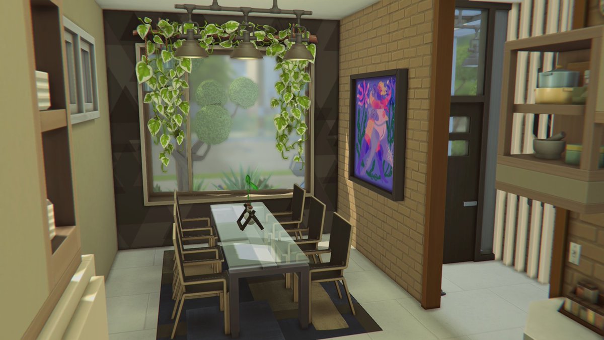 KiwiSimsKate's tweet photo. A few of my favourite spaces in my latest speed build ♻️

Watch here 👉 https://t.co/yWkji0INtF

A rebuild for the Harris household in #EvergreenHarbor &amp; part of the #ShedfordHollowSave collab 

#TheSims4 #ShowUsYourBuilds @TheSims #EACreatorNetwork #StreamShedSave https://t.co/lUdvlKqo90