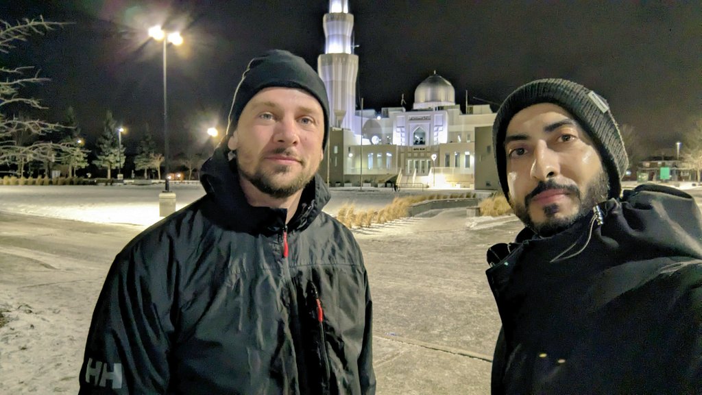 _aizazkhan's tweet photo. By the Grace of Allah, a Bosnian brother accepted Islam Ahmadiyya today 🇨🇦 Alhamdulillah

He had many questions about Islam. And nearly every single answer was found in the Promised Messiah's AS book, "The Philosophy of the Teachings of Islam" 💯

May Allah strengthen his faith! https://t.co/oeGlmyAcev