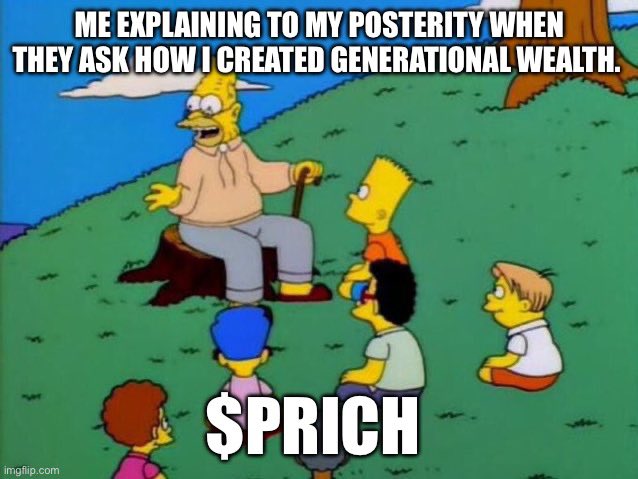 It has been written. ⛏️

$PRICH

#MINERMEME