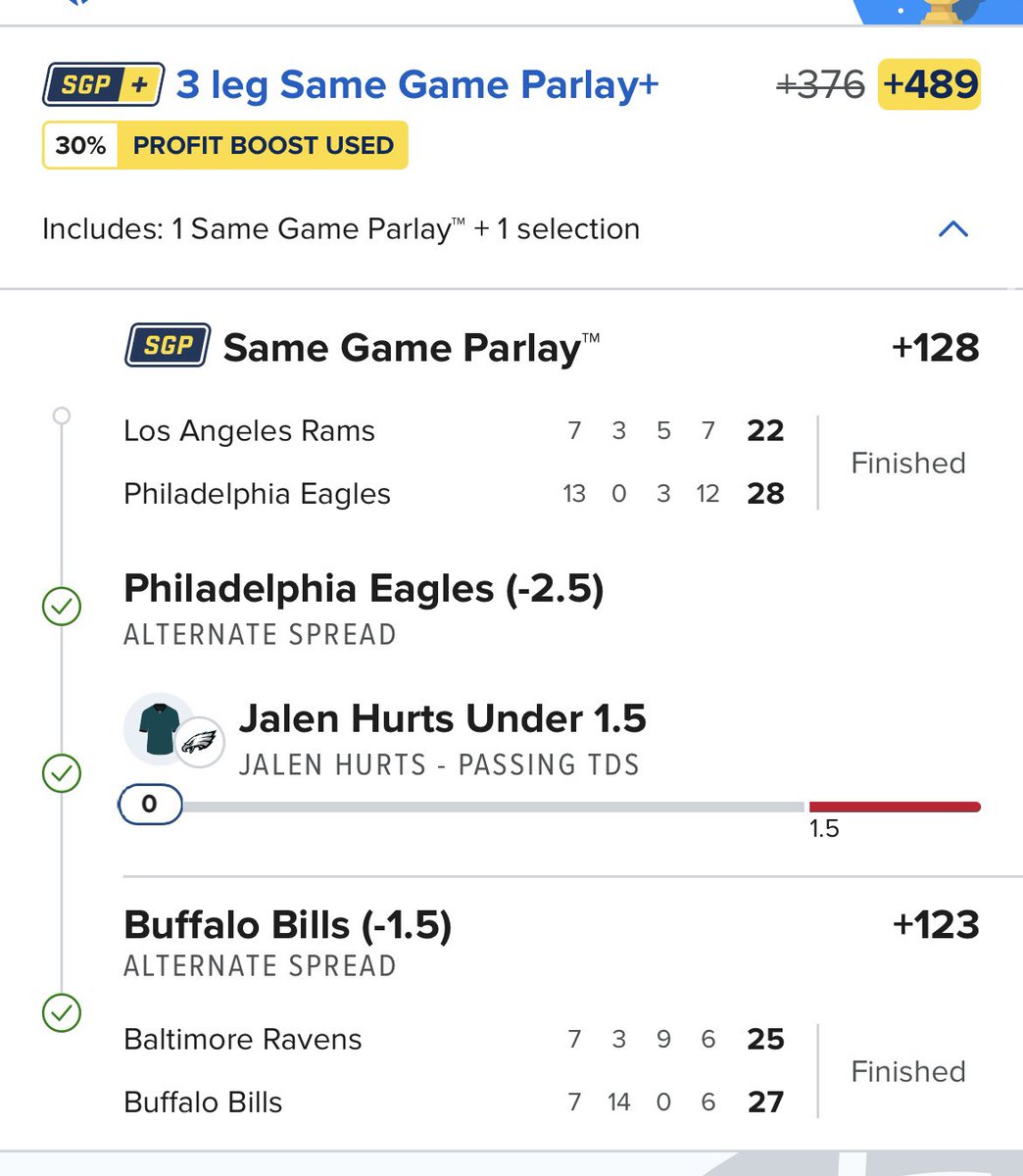 PerfectParlayz's tweet photo. 2/2 LFG, Josh Allen proves he’s the MVP swept the books tn. Great profit day. https://t.co/eU7QkJCwBI