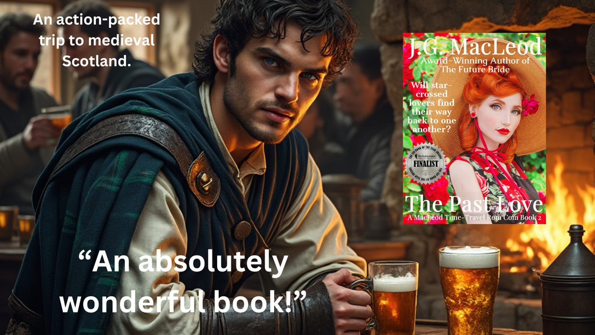 The Past Love: A time-travel adventure without heavy politics, &amp; no sexual violence.📚🗡️🏴󠁧󠁢󠁳󠁣󠁴󠁿💋
mybook.to/ThePastLove
"There are beautiful romantic moments of realism &amp; poignancy that will make you marvel at the understanding &amp; wisdom of the author."

Free with Kindle Unlimited.